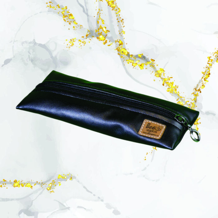 Mini Pouch ATELIER CUERO SINTÉTICO ÉBANO