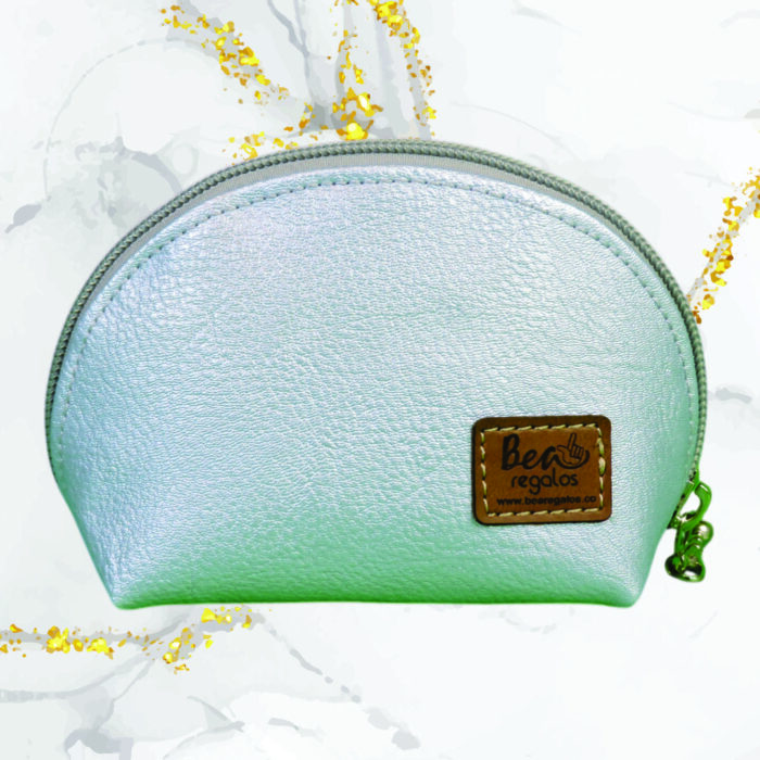 Monedero Media Luna Esencia cuero sintético Luna Fría