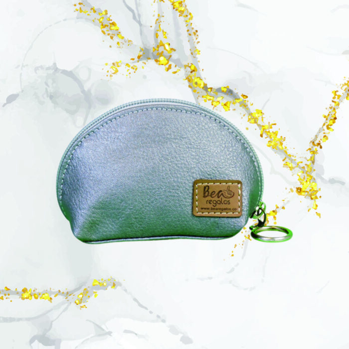 Monedero Mini Esencia cuero sintético Grafito