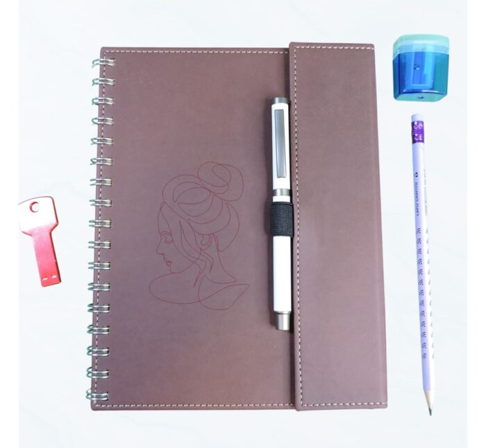 cuaderno portadas PU Cuero sintetico solapa imantada1